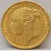 AUSTRALIA 1876 . ONE 1 SOVEREIGN . MELBOURNE . GOLD